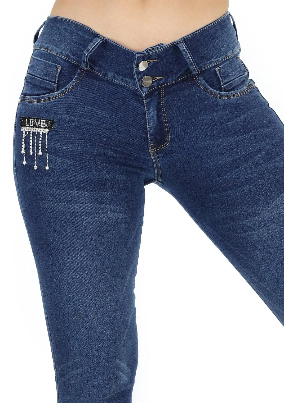 1433 Scarcha Women Skinny Jean (Tobillero)