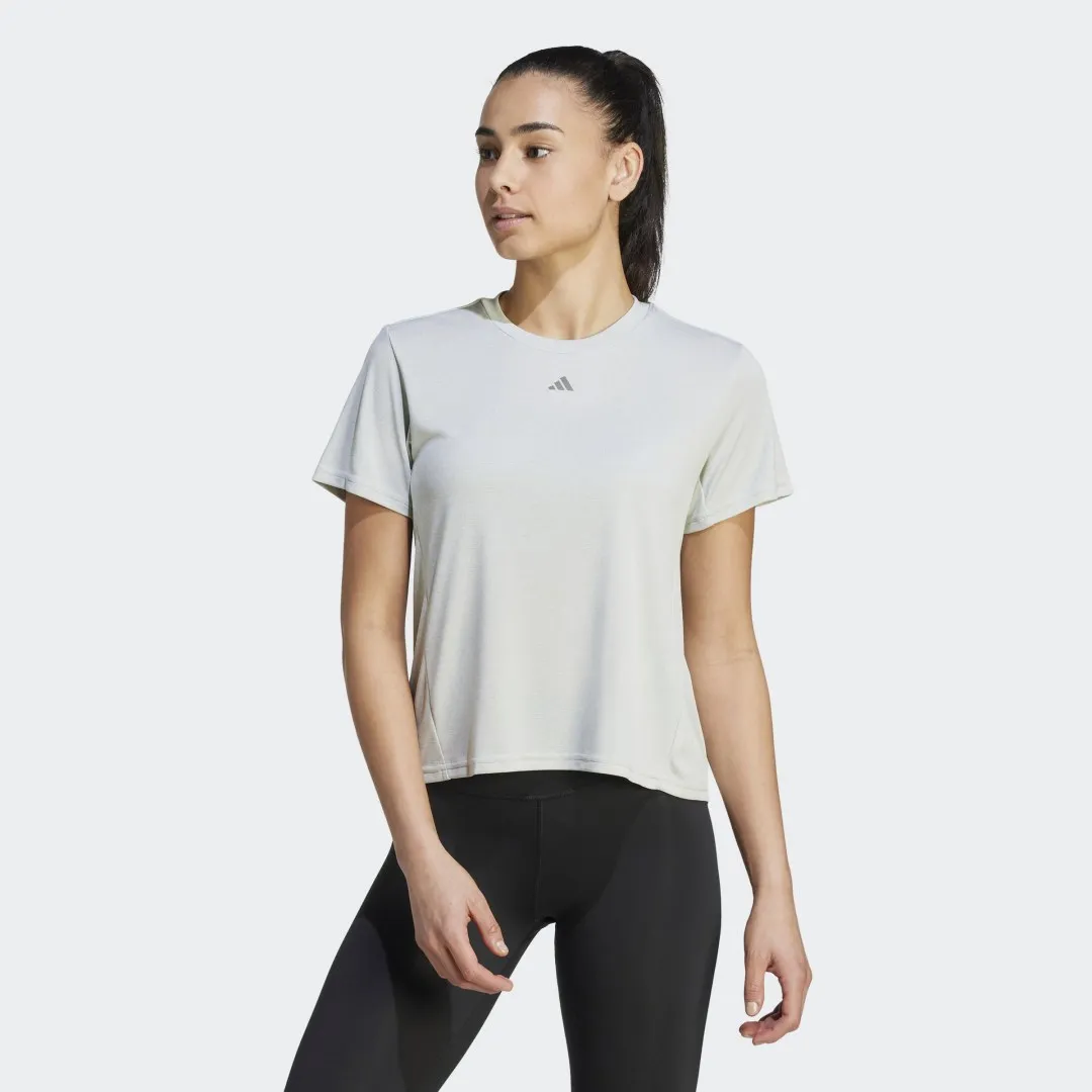 ADIDAS ORIGINALS HIIT HEAT.RDY SWEATCONCEAL TRAINING TEE