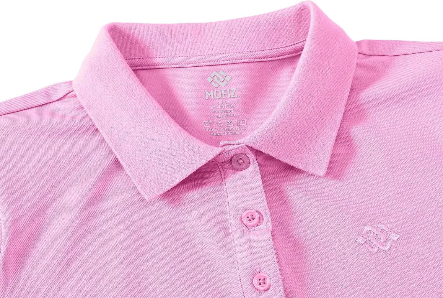 AjezMax Polo Mujer Camiseta Mangas Cortas Verano Algodón Transpirable Trabajo Golf Tops