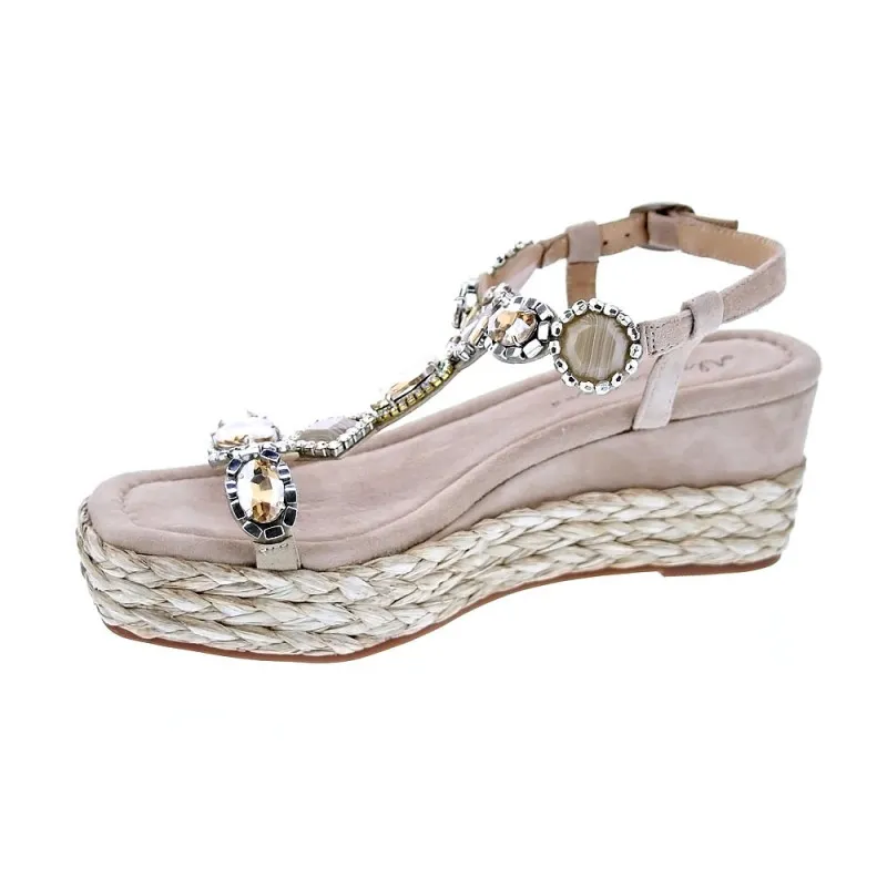 Alma en Pena Sandalias Mujer V23571 Beige