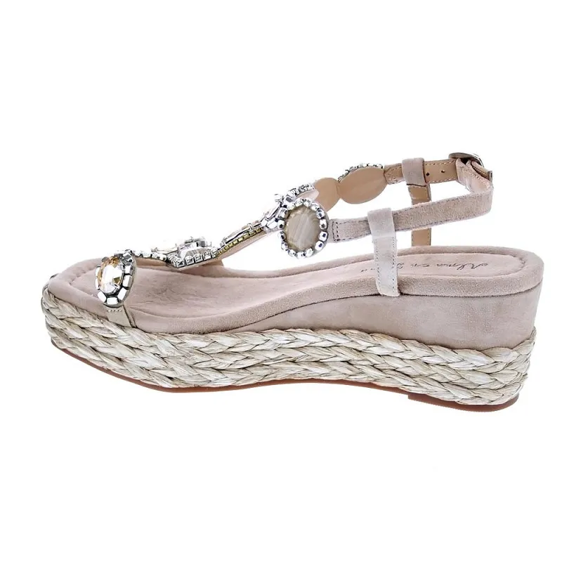 Alma en Pena Sandalias Mujer V23571 Beige
