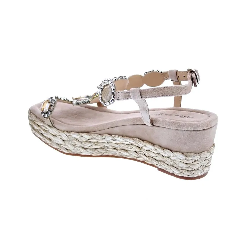 Alma en Pena Sandalias Mujer V23571 Beige