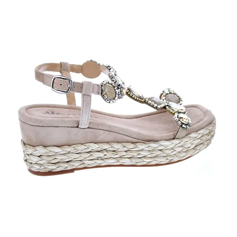 Alma en Pena Sandalias Mujer V23571 Beige