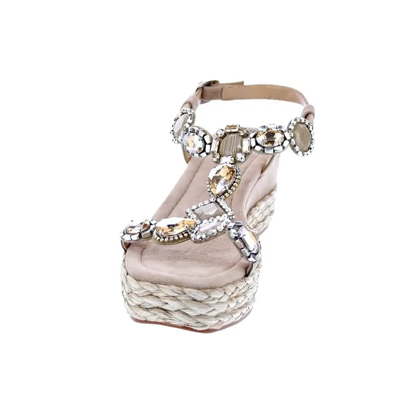 Alma en Pena Sandalias Mujer V23571 Beige