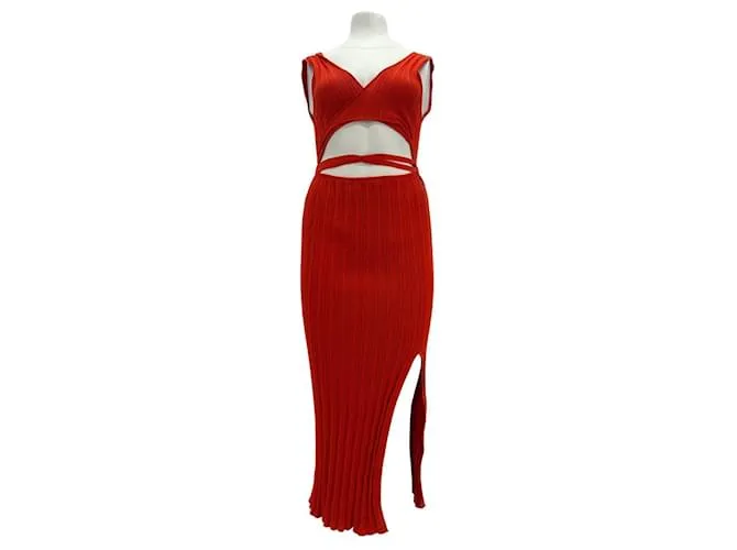 Autre Marque ESTER MANAS Vestidos T.FR Talla Única Algodón Naranja 