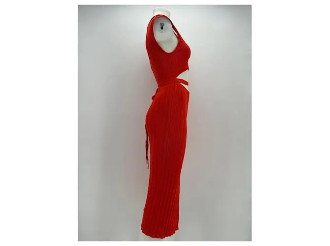 Autre Marque ESTER MANAS Vestidos T.FR Talla Única Algodón Naranja 