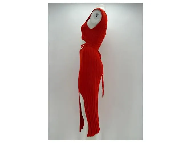 Autre Marque ESTER MANAS Vestidos T.FR Talla Única Algodón Naranja 