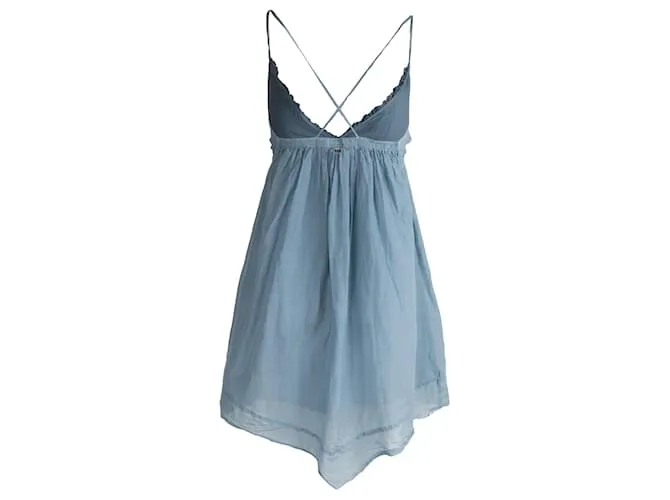 Autre Marque Vestido de algodón ligero TCN Azul 