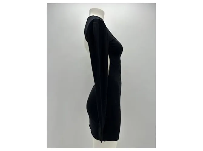 Autre Marque ¿ERES TÚ? Vestidos T.International S Algodón Negro 