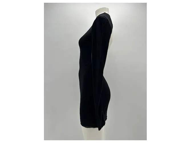 Autre Marque ¿ERES TÚ? Vestidos T.International S Algodón Negro 