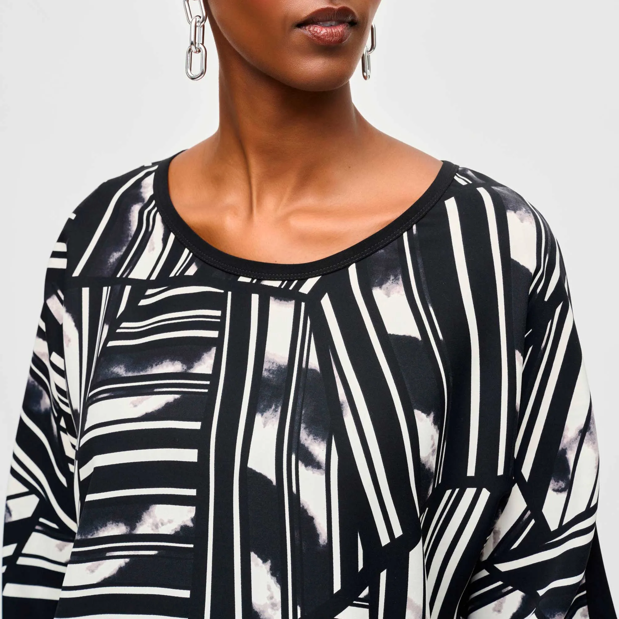 Blusa de Punto con Estampado Joseph Ribkoff 243331M