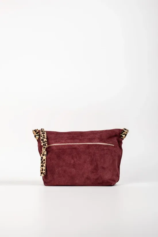 BOLSO BANDOLERA CARFE  GRANATE