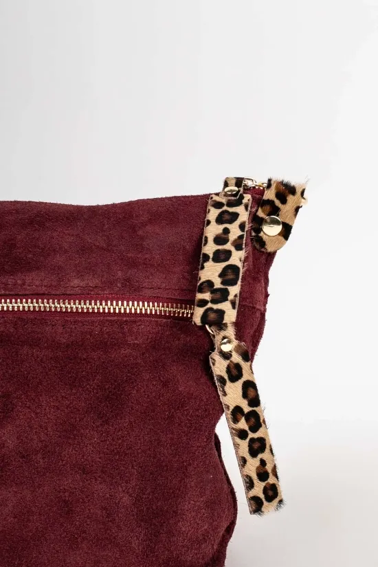 BOLSO BANDOLERA CARFE  GRANATE