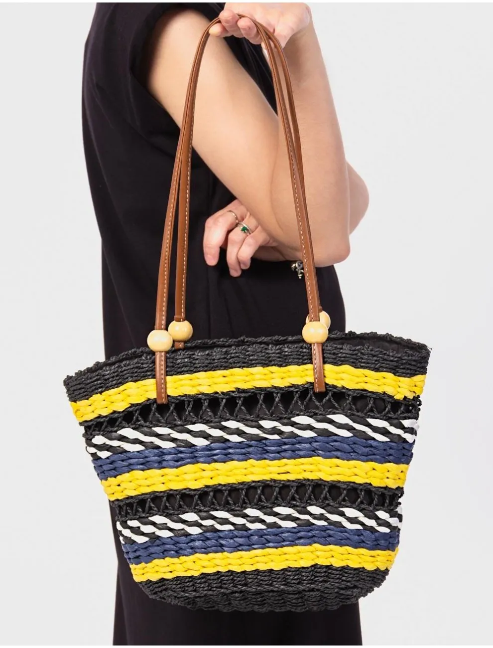 Bolso Mujer Obvio S0132 Amarillo