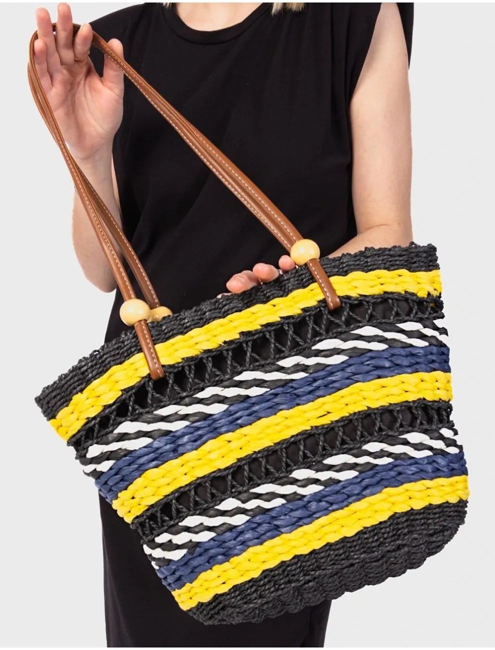 Bolso Mujer Obvio S0132 Amarillo