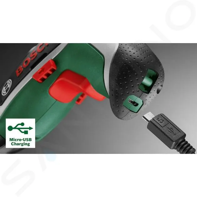 BOSCH HERRAMIENTAS  DESTORNILLADOR AKU DE 3,6 V CON ACCESORIOS, CABLE USB 06039E0009