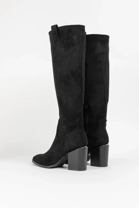 BOTA ALTA PLENTE  NEGRO