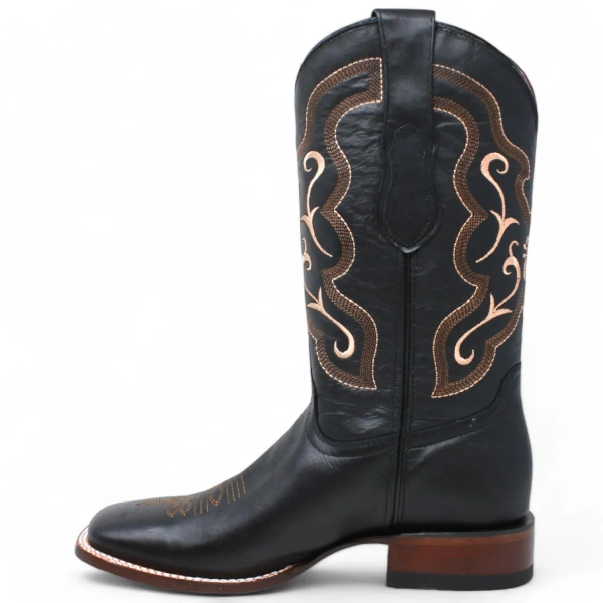 Botas de Cuero Crazy para Mujer en Horma Rodeo Q3225405