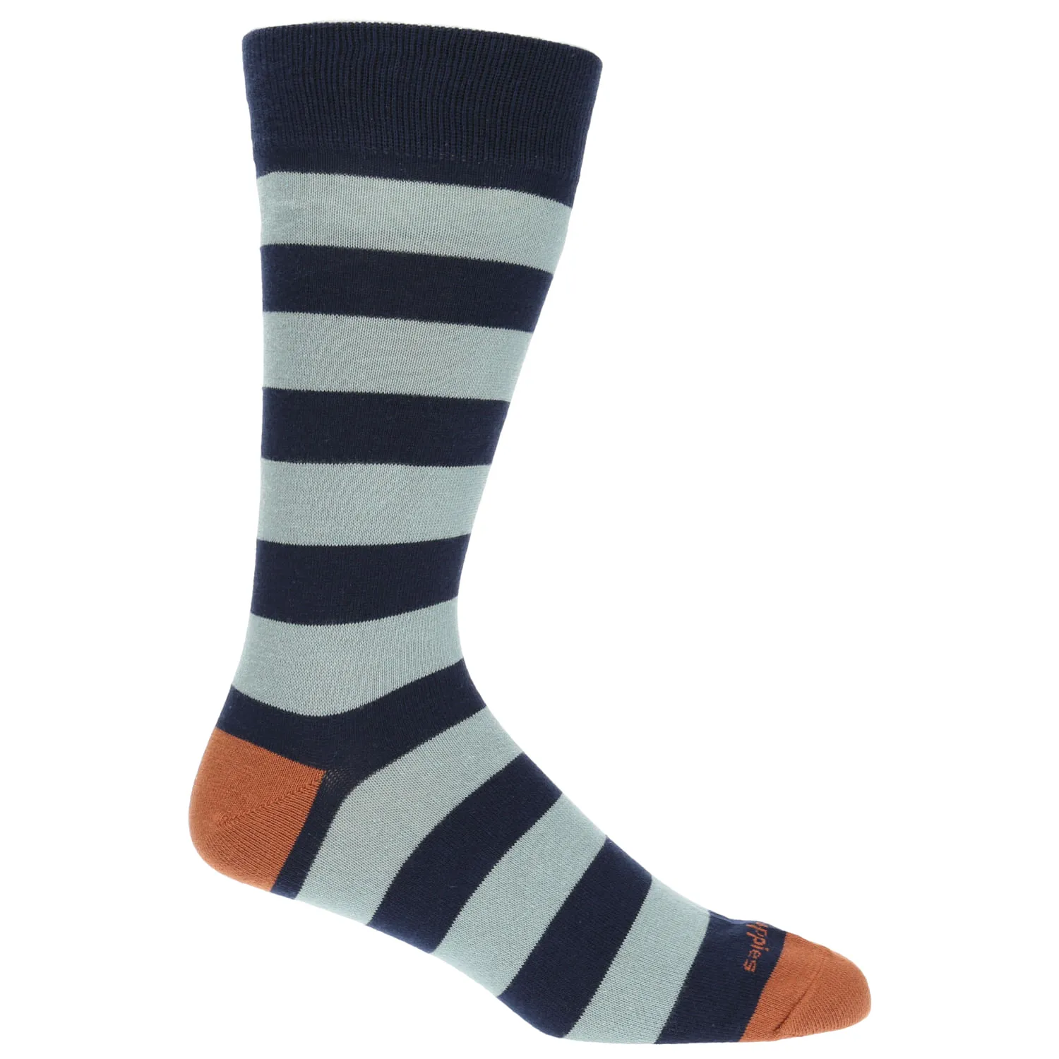 Calcetin Algodón Hombre C Stripe