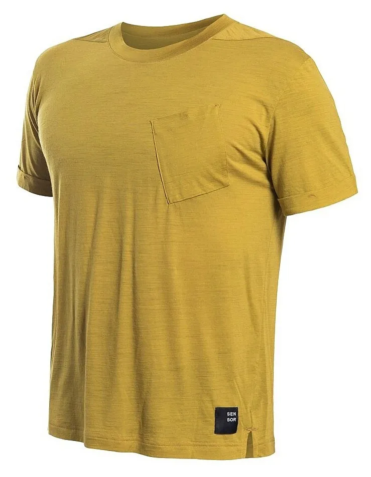 CAMISA SENSOR MERINO AIR  MUSTARD  MEN´S