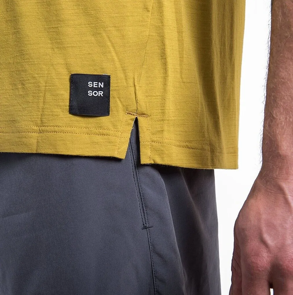 CAMISA SENSOR MERINO AIR  MUSTARD  MEN´S