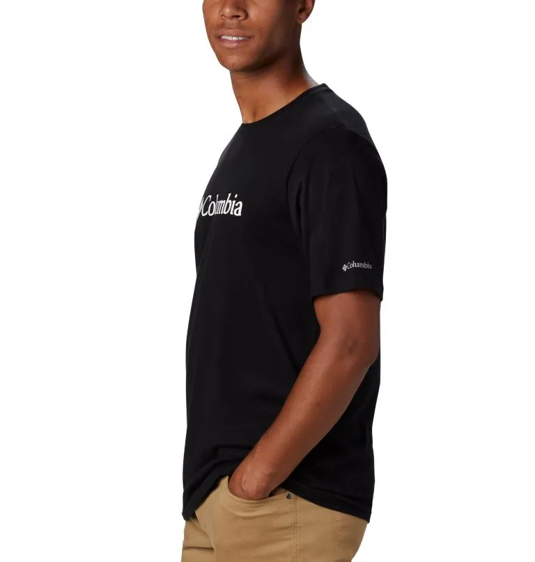 Camiseta COLUMBIA manga corta básica hombre CSC Basic Logo™ Black Ref. 1680053010 negra logo pecho