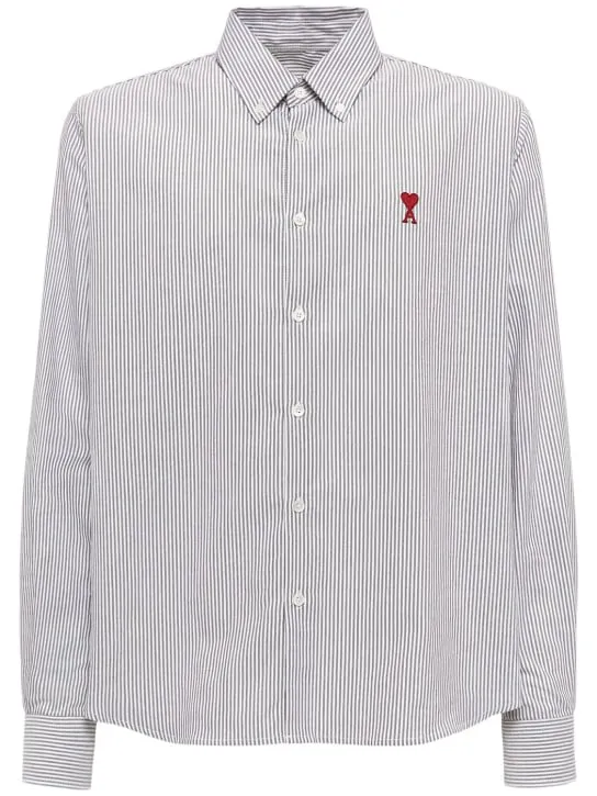 Camiseta de algodón con logo