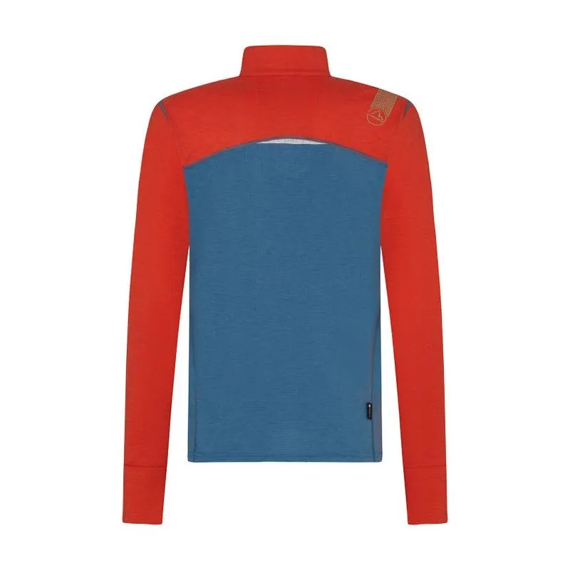 Camiseta de trail running de manga larga La sportiva Swift (atlantic/paprika) Mujer