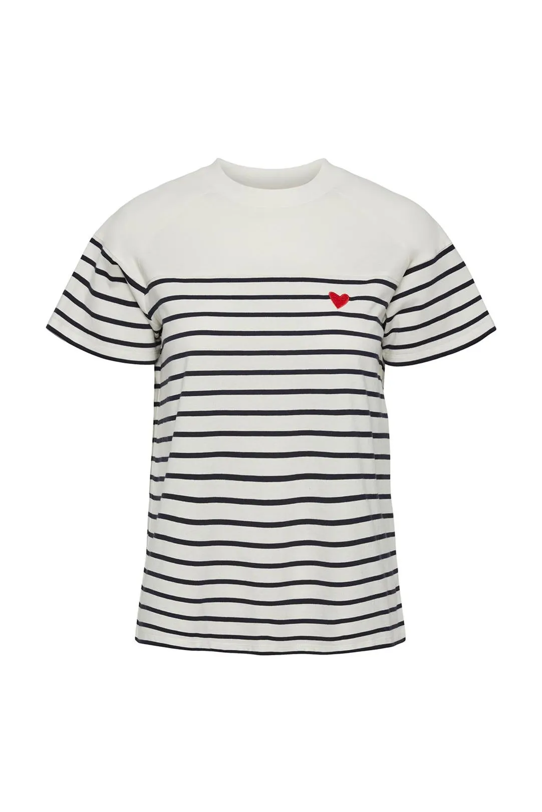 CAMISETA MARINERA CORAZON PCSV BLANCO