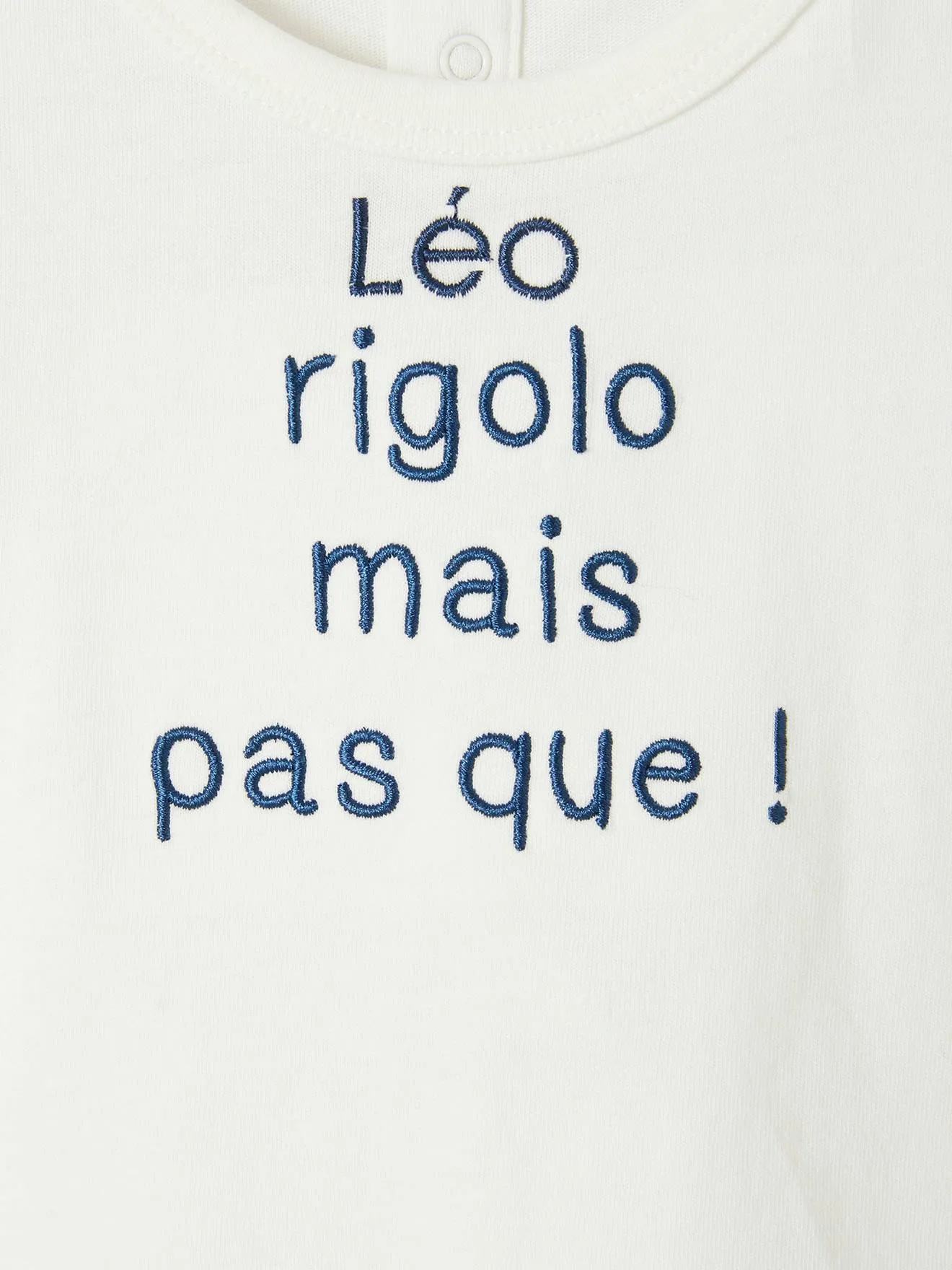 Camiseta personalizable para bebé de algodón orgánico