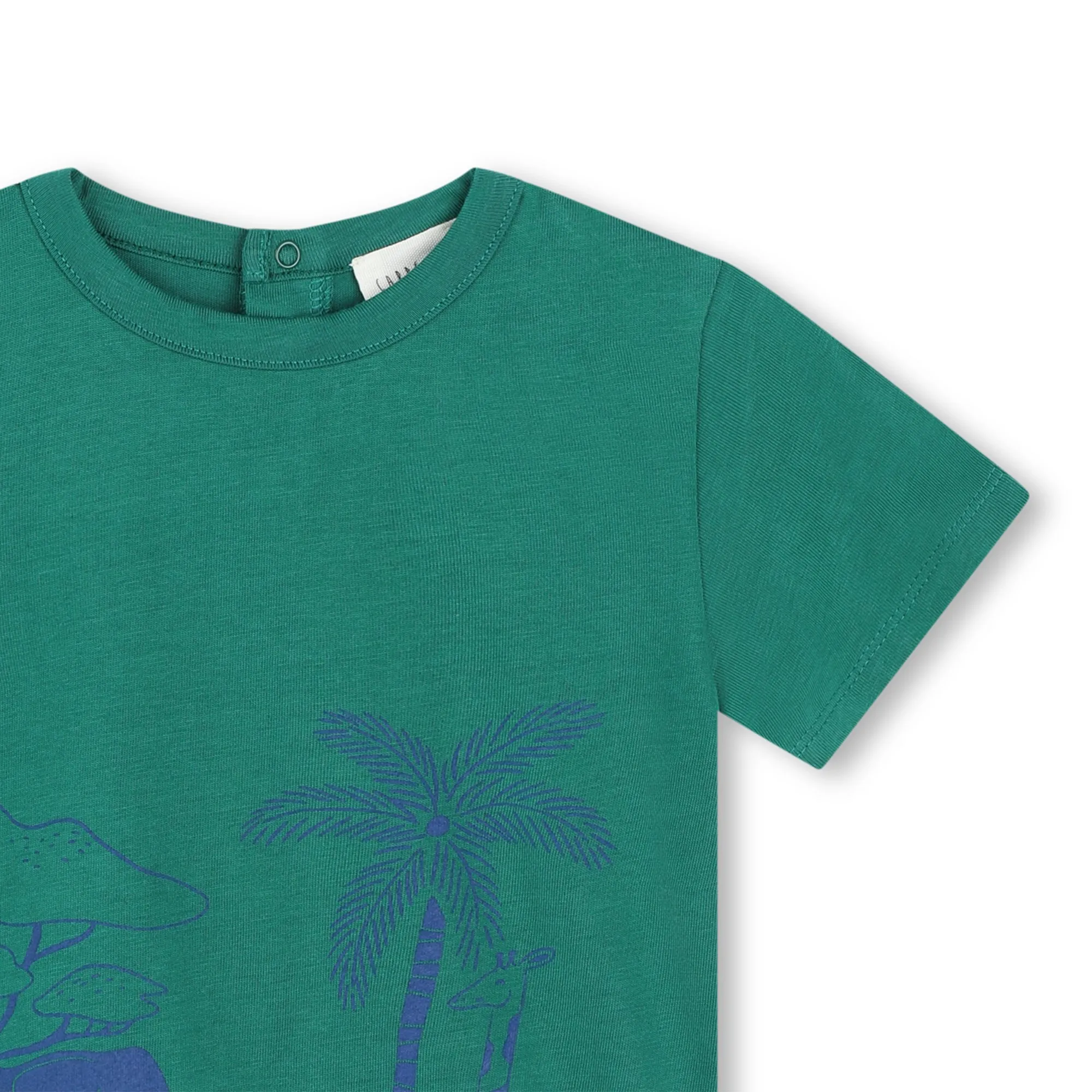 CARREMENT BEAU Camiseta de algodón estampada
