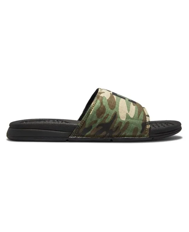 CHANCLAS SLIDER DC SHOES BOLSA NEGRASCAMO