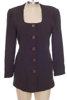 Chaqueta / Abrigo color Café - Amelia Toro