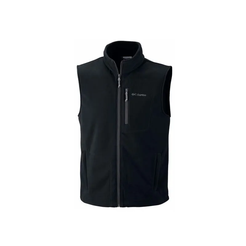 Chaqueta polar sin mangas para hombre Columbia Fast Trek (negro)