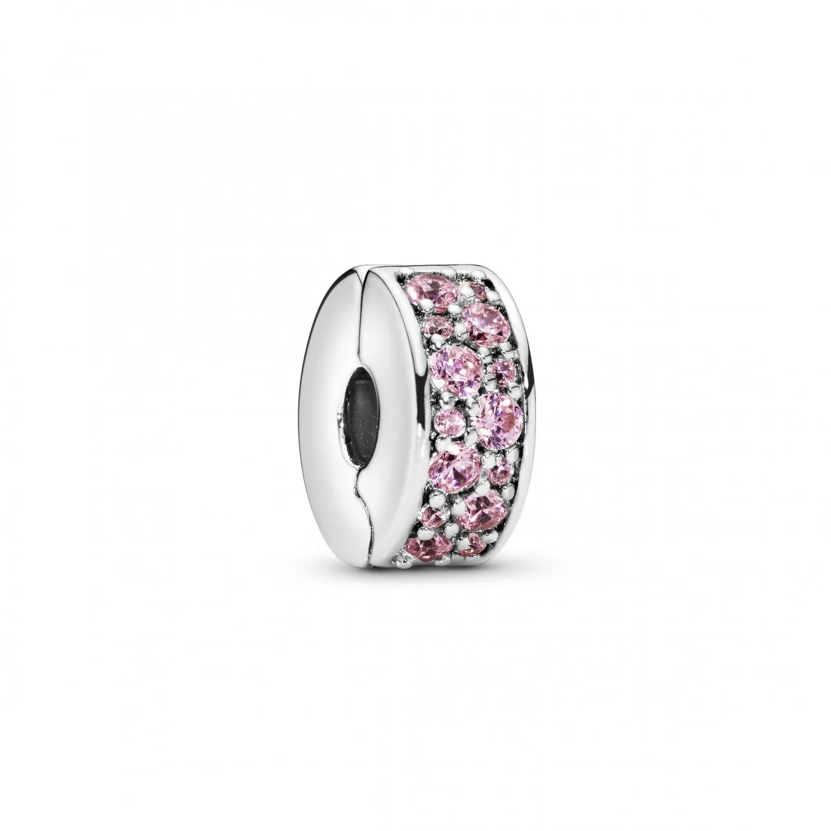 CLIP ELEGANCIA ROSA BRILLANTE PANDORA  PANDORA