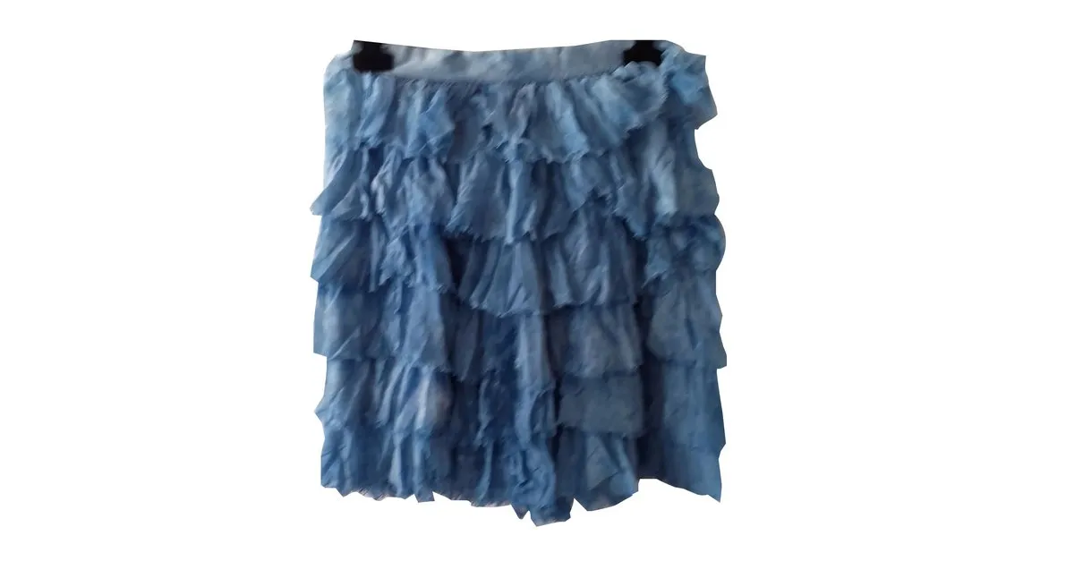 Dolce & Gabbana Falda Azul 