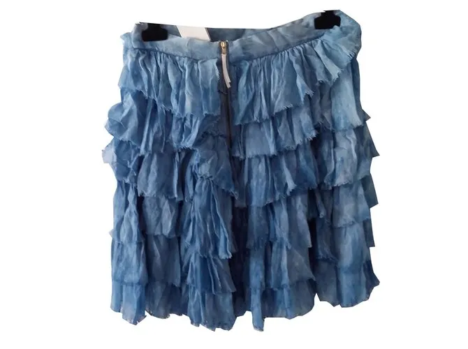 Dolce & Gabbana Falda Azul 