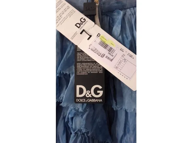 Dolce & Gabbana Falda Azul 