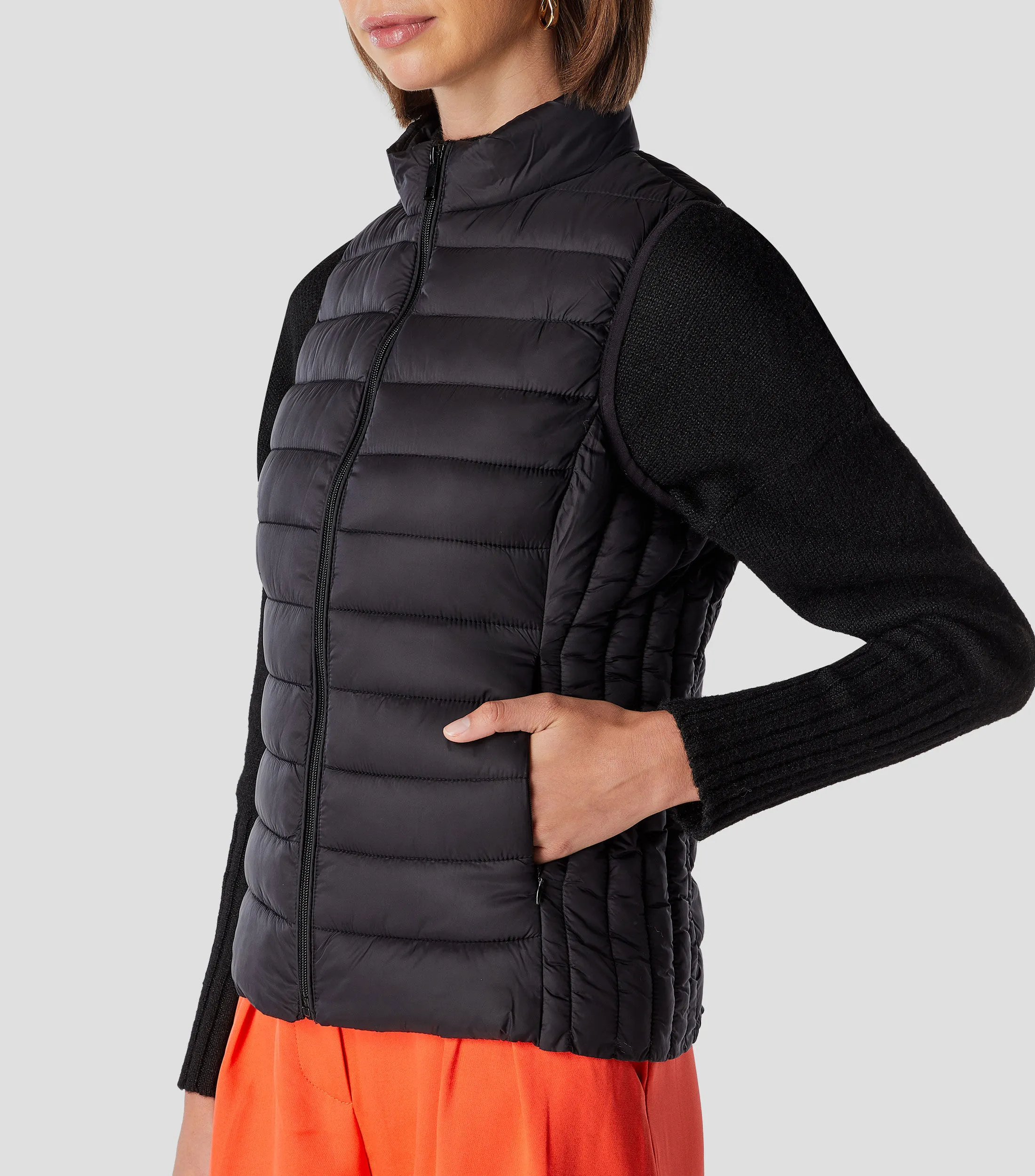 Epsilon Chaleco Capitonado Mujer