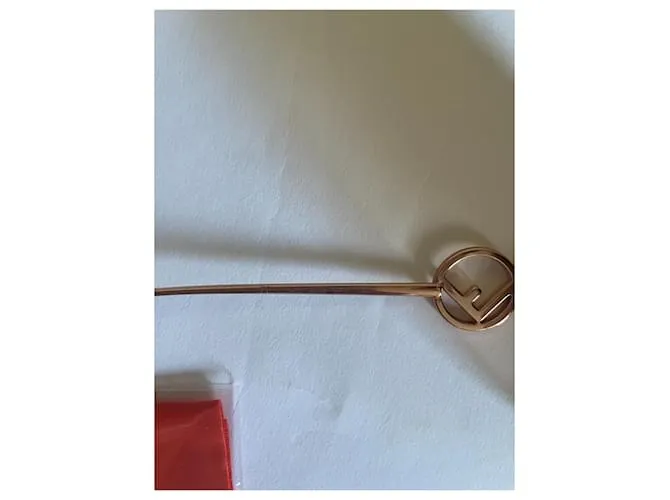 Fendi Gafas de sol Castaño Rosa Beige 