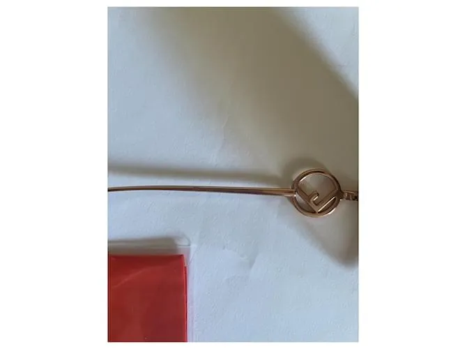 Fendi Gafas de sol Castaño Rosa Beige 