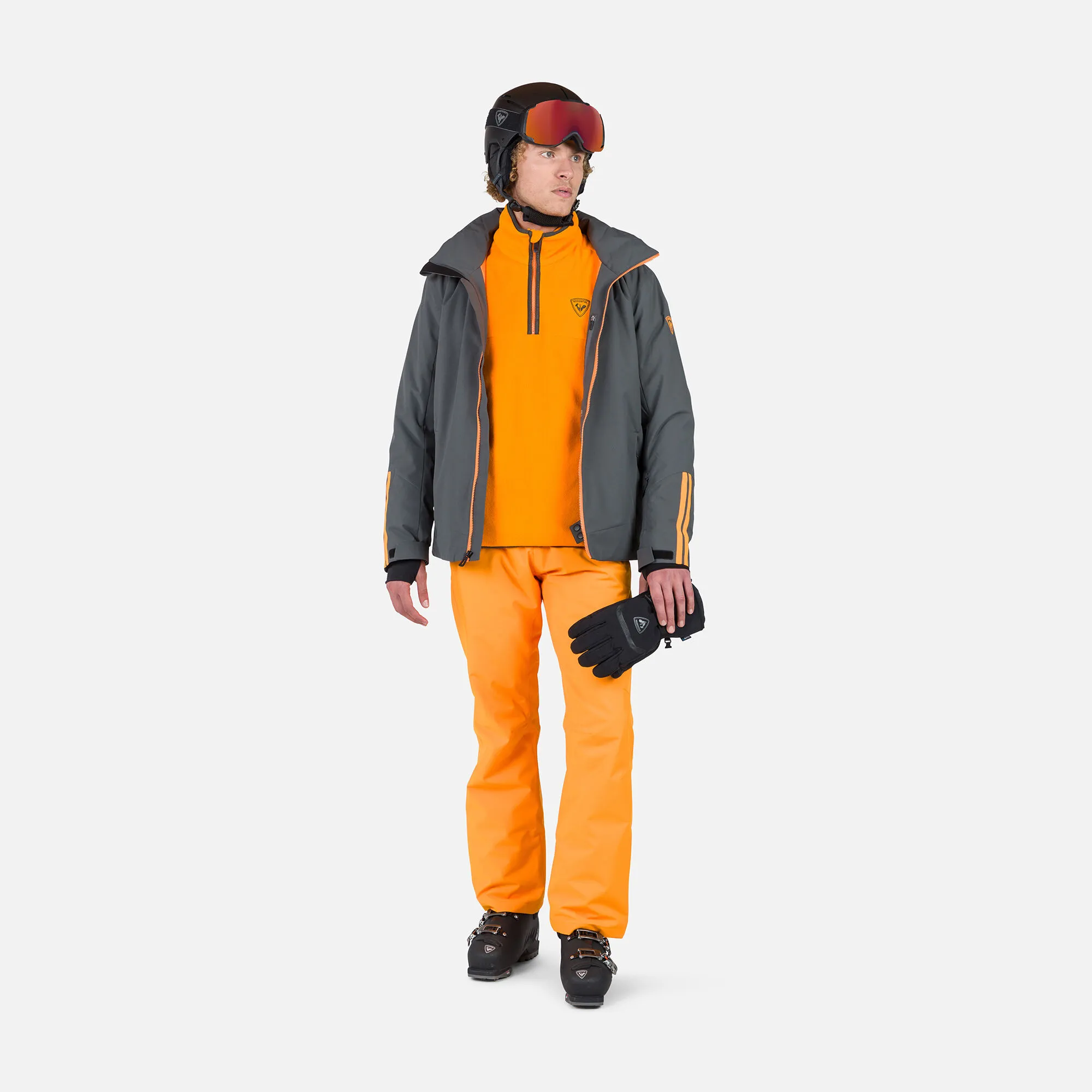 Forro polar hombre con media cremallera Strawpile