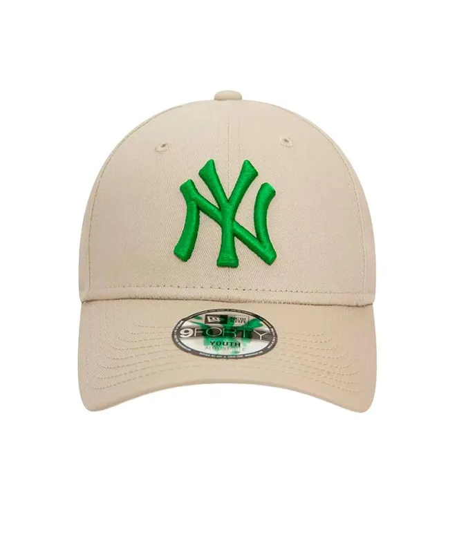 Gorra New Era Chyt League Ess 9FORTY Neyyan Beige Infantil
