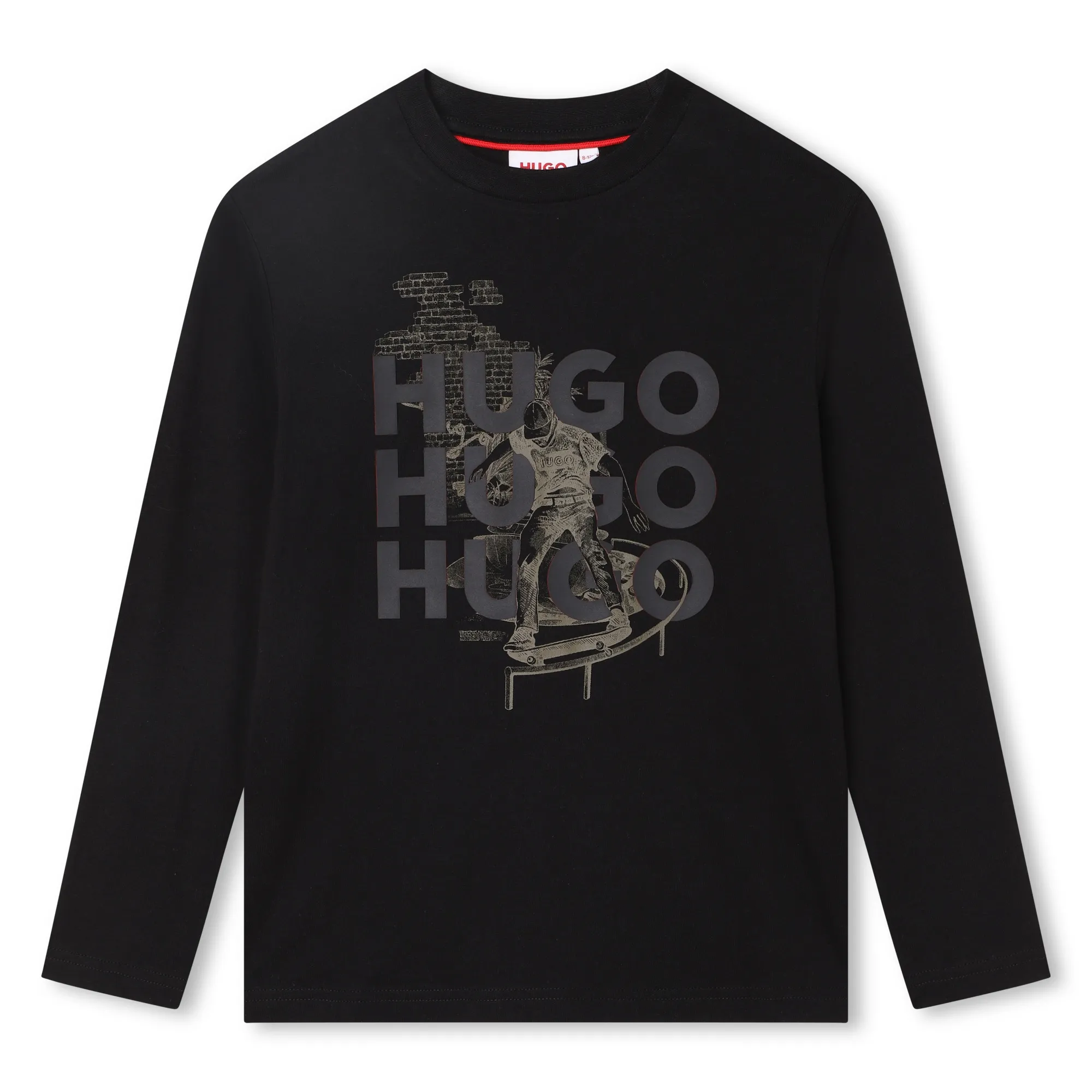 HUGO Camiseta con estampado