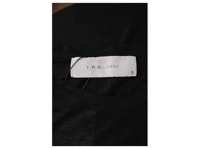 Iro Vestido de algodón Negro 