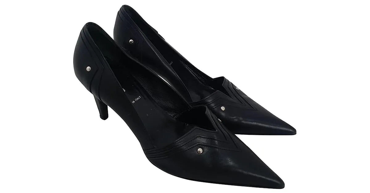 Jil Sander Tacones Negro 