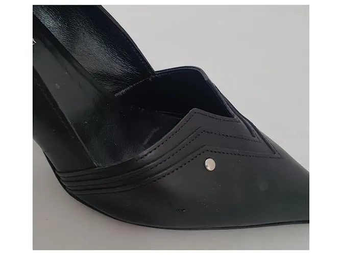 Jil Sander Tacones Negro 