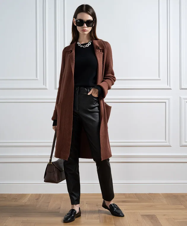 JOSEPH Black cashmere jumper