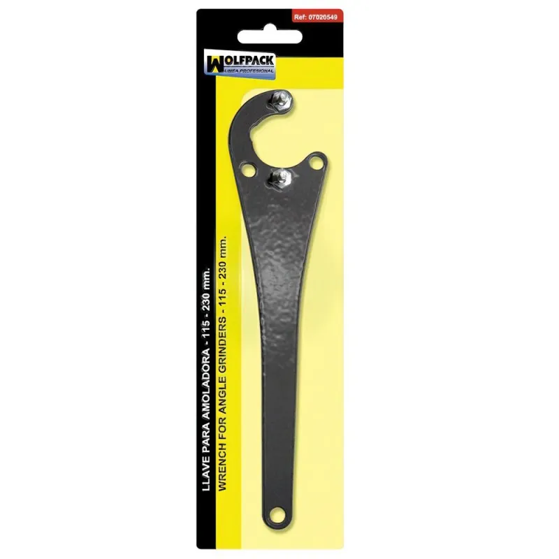 LLAVE AMOLADORA WOLFPACK 115230 MM.
