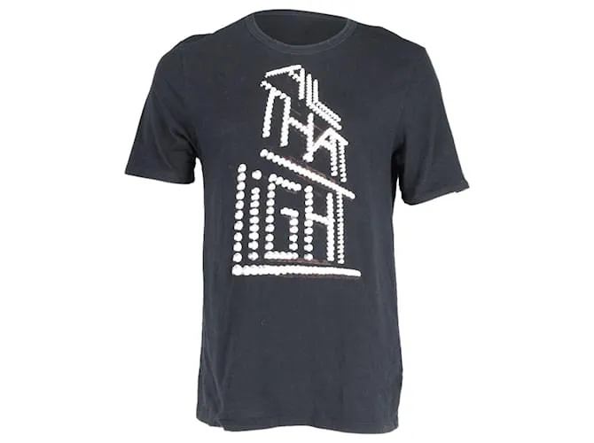 Maison Martin Margiela Camiseta estampada Maison Margiela de algodón negro 